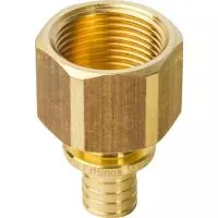 STOUT Переходник SFA-0002-001634 с внутренней резьбой 16xG 3/4 для труб из сшитого полиэтилена аксиальный