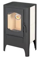 Печь-камин БАВАРИЯ "ЭКО" с плитой (одна конфорка)
