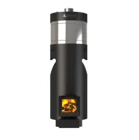 Дровяная банная печь Grill'D Aurora 160А Trio Long (дверца со стеклом)