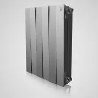 Биметаллический радиатор Royal Thermo PianoForte 500 Silver Satin
