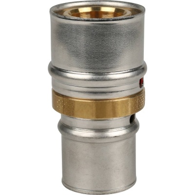 фото STOUT SFP-0004-002016 Муфта соединительная переходная для металлопластиковых труб прессовой