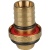 фото STOUT SFS-0014-001216 Тройник настенный с креплением для металлопластиковых труб винтовой