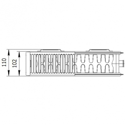 фото Стальной радиатор Lemax Compact тип 21 300